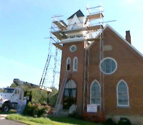 church roofing